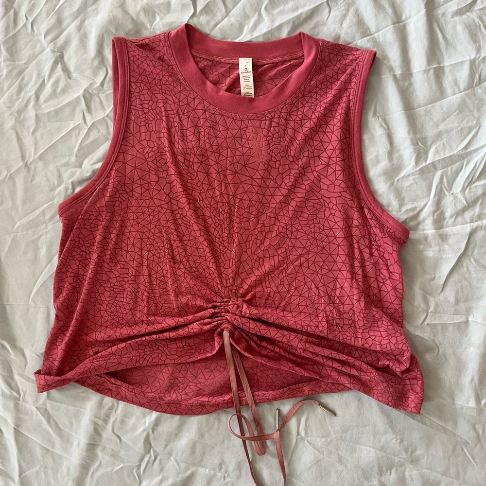 Pink Lululemon Tank Top